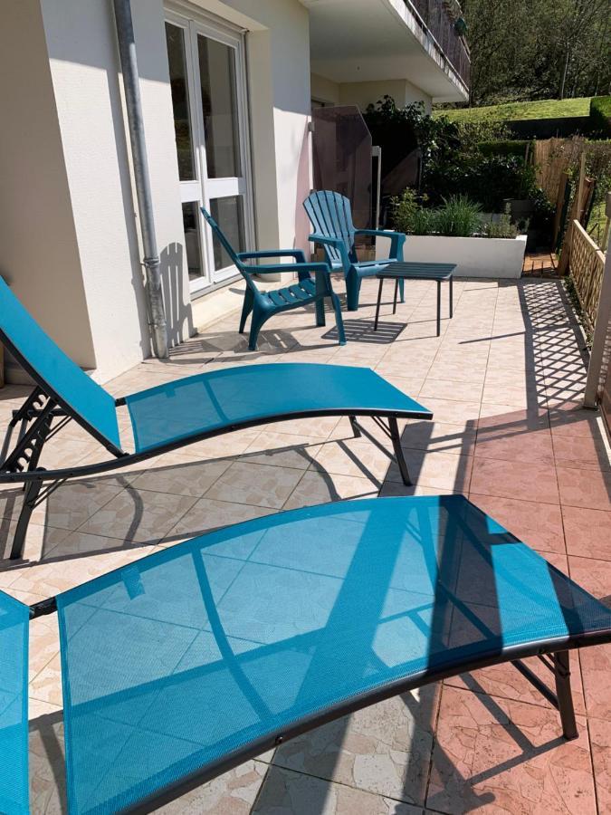 Hauteurs de Trouville - Apt rénové 2/3 pièces avec terrasse au calme Esterno foto