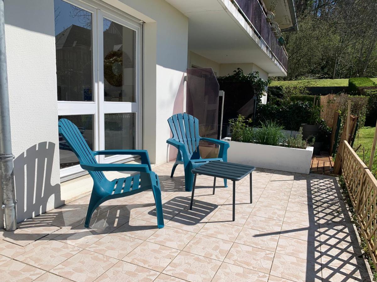 Hauteurs de Trouville - Apt rénové 2/3 pièces avec terrasse au calme Esterno foto