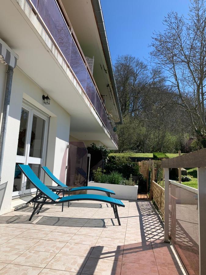 Hauteurs de Trouville - Apt rénové 2/3 pièces avec terrasse au calme Esterno foto